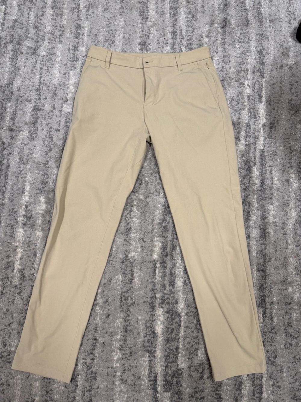 Men's Slim Fit Lululemon Khaki Dress Pants